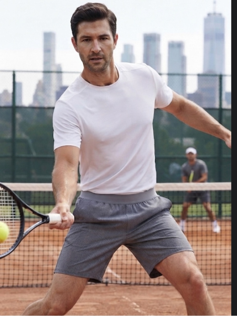 Flint Park Men's Advantage Short (UnLined) in Charcoal
